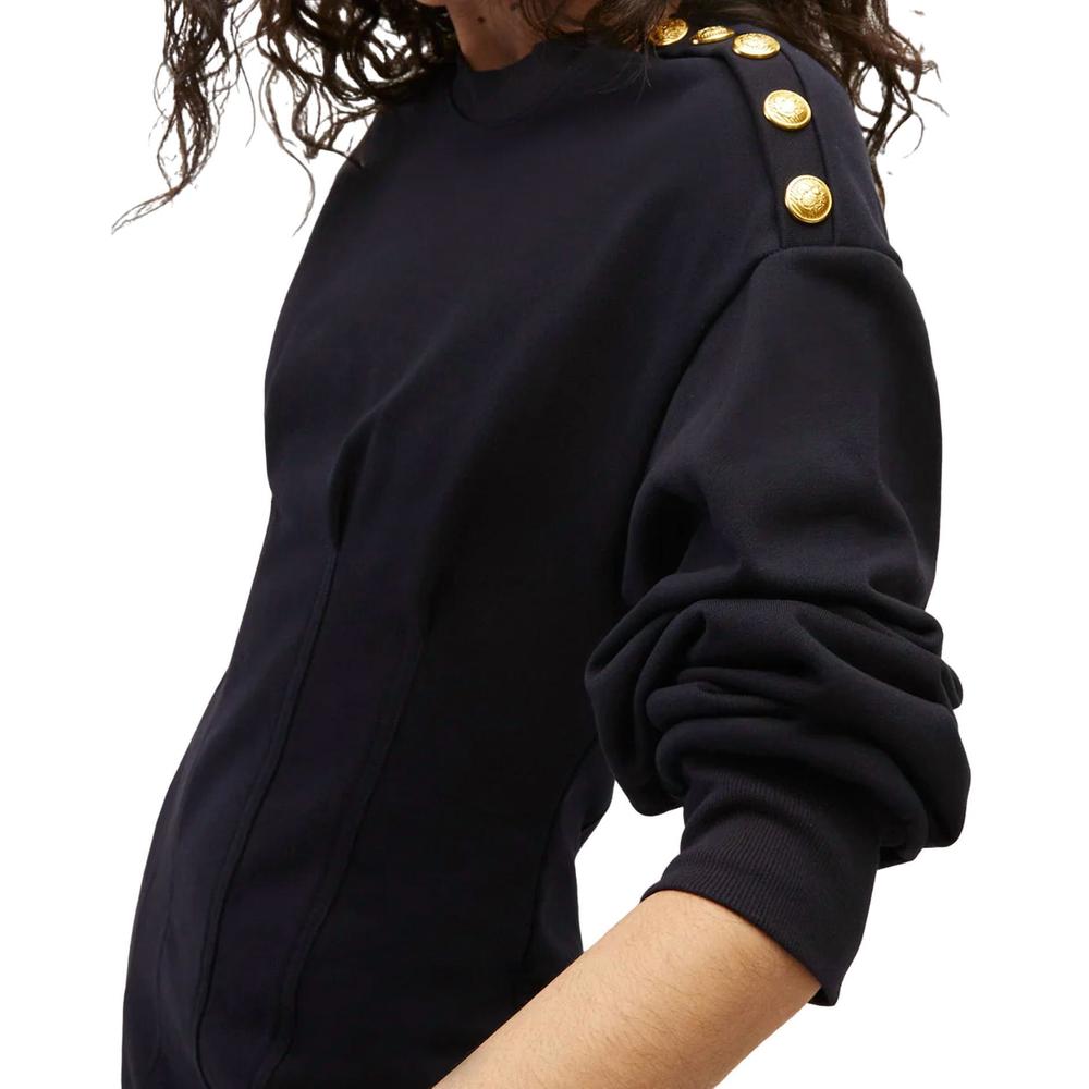 NEW VERONICA BEARD women's dakasha mini sweater dress in navy - Picture 4 of 5